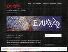 Tablet Screenshot of eduardorodriguezcalzado.com